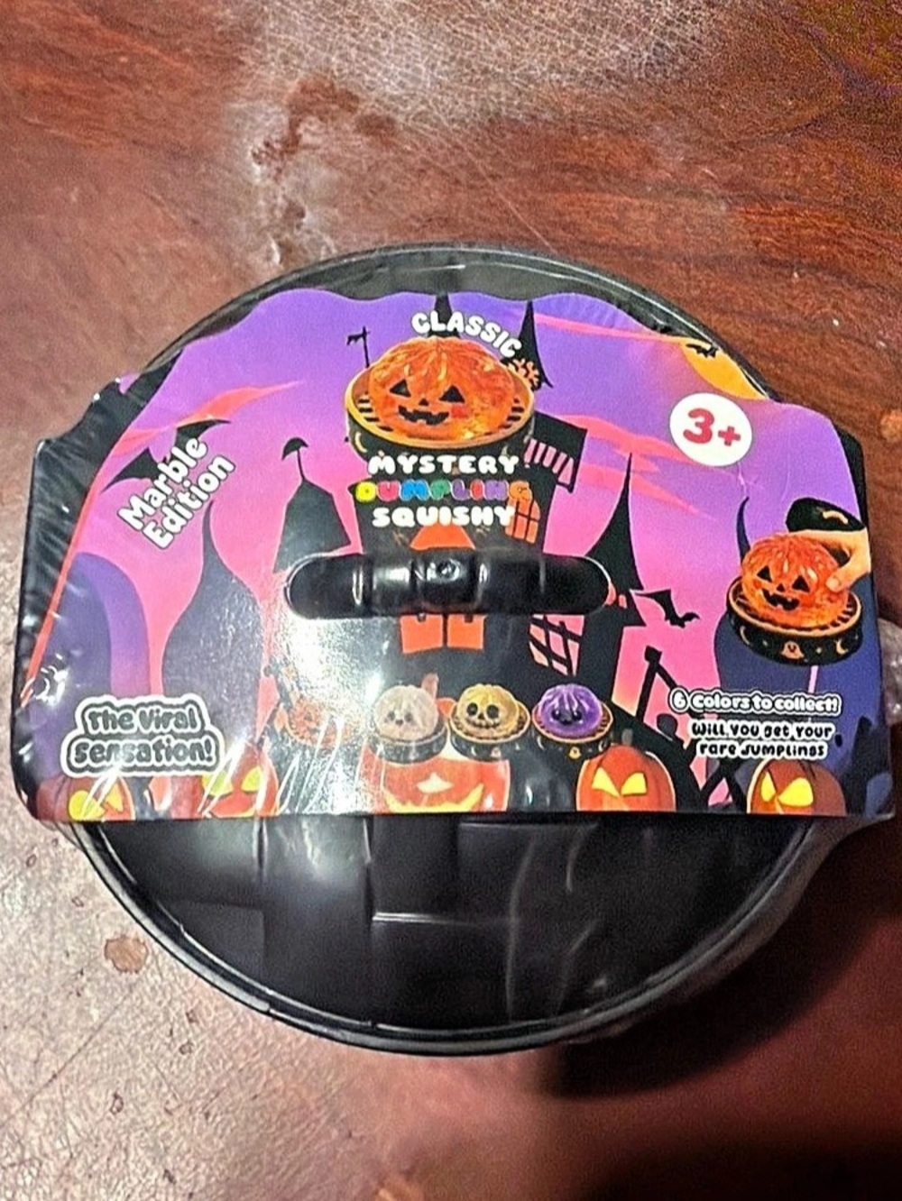 Classic Mystery Dumpling Squishy Marble Edition Halloween Toy